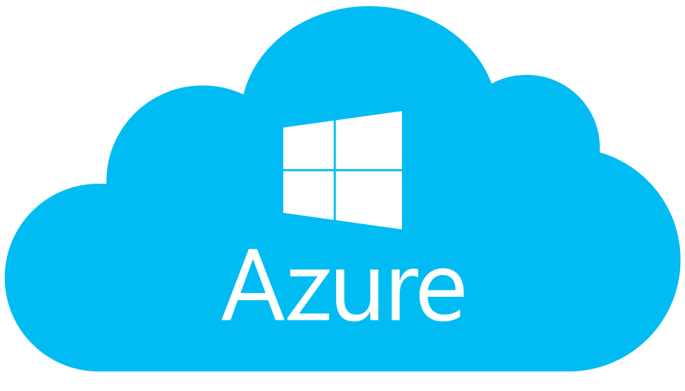 Microsoft Azure logo with a cloud