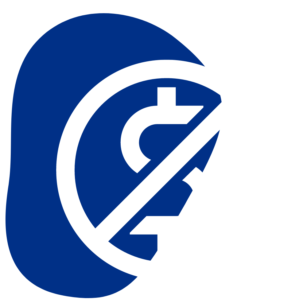 An icon with a magnifying glass zooming in on a money sign and a line striking through it